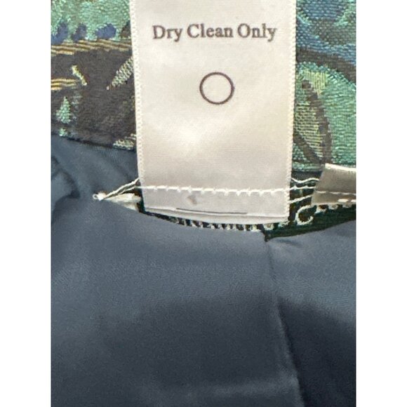 Coldwater Creek Womens XS Mandarin Collar Tapestry Jacket - Picture 6 of 8